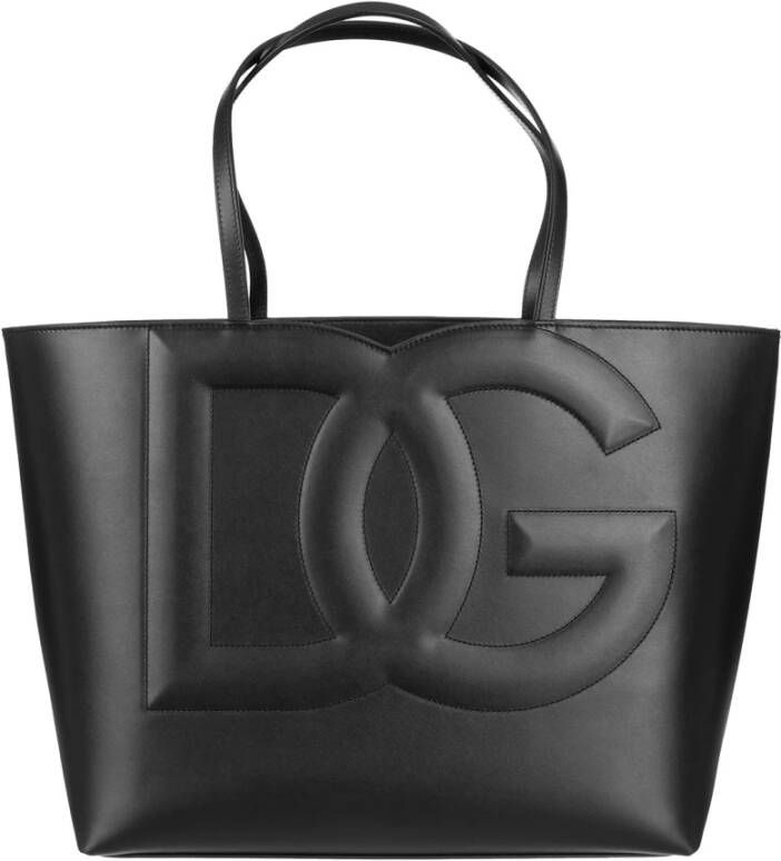 Dolce&Gabbana Shoppers Shopping Bag in zwart