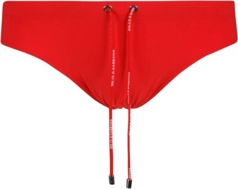 Dolce & Gabbana Rode Zee Kleding voor Mannen Red Heren