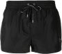 Dolce & Gabbana Zwempak met logoed trekkoord en elastische tailleband Black Heren - Thumbnail 1