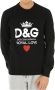 Dolce & Gabbana Zwart Geborduurd Sweatshirt Black Heren - Thumbnail 3