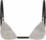 Dolce & Gabbana Rhinestones Beha Schitterende Stijl Gray Dames - Thumbnail 1
