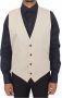 Dolce & Gabbana Beige Cotton Silk Blend Dress Vest Blazer Beige Heren - Thumbnail 1