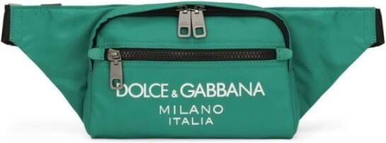 Dolce & Gabbana Heuptas met logo Green Heren