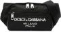 Dolce & Gabbana Zwarte tassen met dubbele rits en logo slider Black Heren - Thumbnail 3