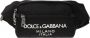 Dolce & Gabbana Zwarte tassen met dubbele rits en logo slider Black Heren - Thumbnail 1