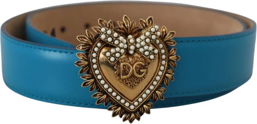 Dolce & Gabbana Verhoog je stijl met deze prachtige damesriem Blue Dames