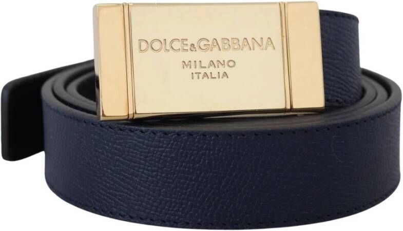 Dolce & Gabbana Belts Blauw Heren