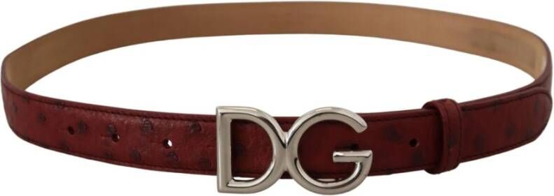 Dolce & Gabbana Belts Rood Heren
