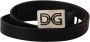 Dolce & Gabbana Verhoog je stijl met een authentieke Italiaanse leren Riem Black Heren - Thumbnail 1