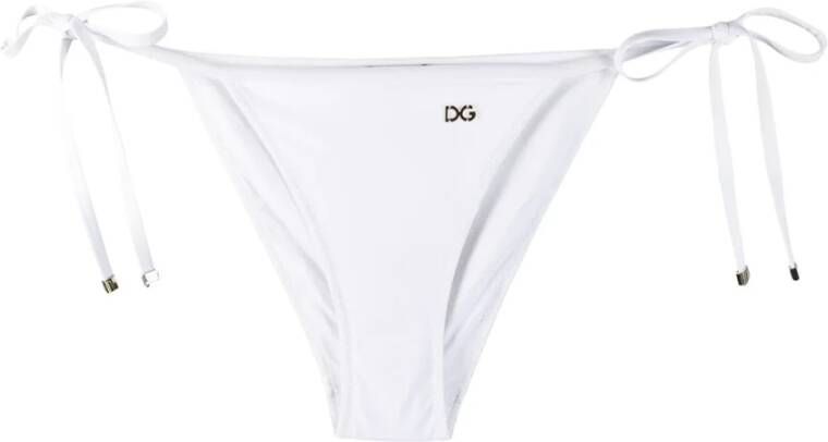 Dolce & Gabbana Zee Kleding Witte Bikini White Dames