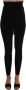 Dolce & Gabbana Black Cashmere Silk Stretch Tights Stockings Zwart Dames - Thumbnail 1