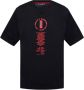 Dolce & Gabbana Zwarte Grafische Tee voor Mannen Black Heren - Thumbnail 1
