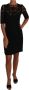 Dolce & Gabbana Pre-owned Black Floral Cut Out Pattern Coctail Dress Zwart Dames - Thumbnail 1