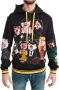 Dolce & Gabbana Black Pig of the Year Hooded Sweater Zwart Heren - Thumbnail 1