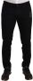 Dolce & Gabbana Heren Zwarte Loose-Fit Jeans met Heraldiek Borduurwerk Black Heren - Thumbnail 1
