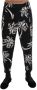 Dolce & Gabbana Zwarte boom katoenen stretch broek Zwart Dames - Thumbnail 1