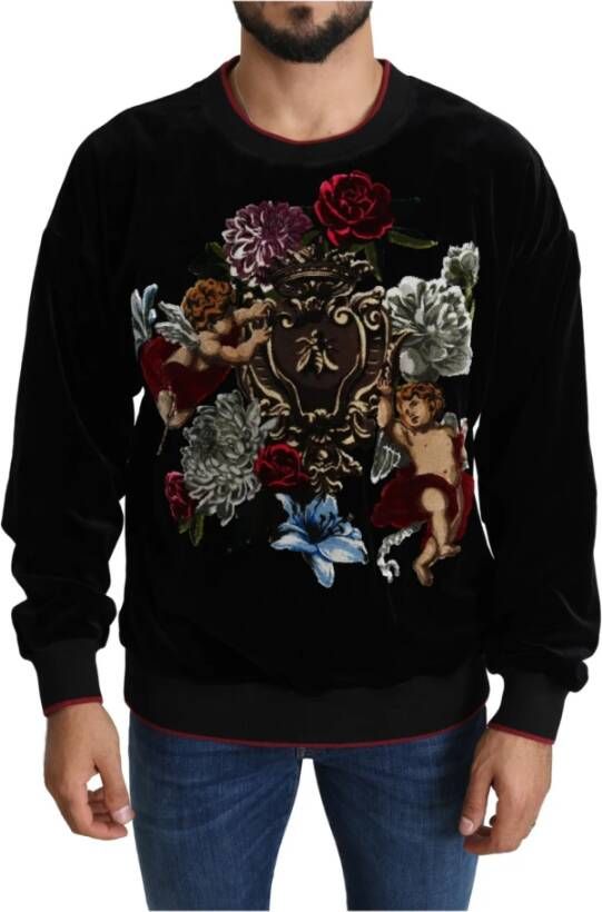 Dolce & Gabbana Veelzijdige Pullover Trui met Uitzonderlijke Pasvorm Black Heren