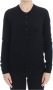 Dolce & Gabbana Black Wool Button Cardigan Sweater Top Zwart Dames - Thumbnail 1