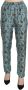 Dolce & Gabbana Blue Musical Instruments Print Tapered Pants Blauw Dames - Thumbnail 1