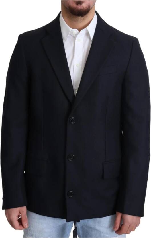 Dolce & Gabbana Blazerjas Blauw Heren