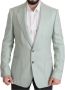 Dolce & Gabbana Green Cashmere Jacket Blazerjas Jacket Groen Heren - Thumbnail 1