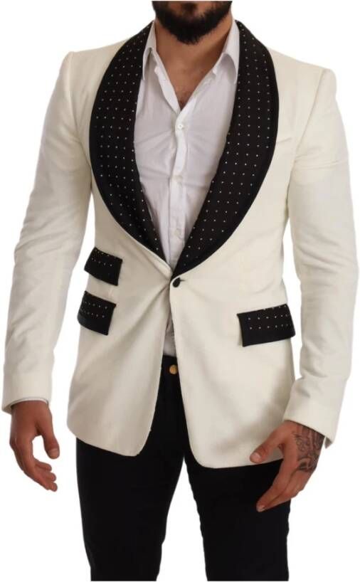 Dolce & Gabbana Blazers Wit Heren