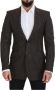 Dolce & Gabbana Exclusieve Wolblend Single Breasted Blazer Multicolor Heren - Thumbnail 1