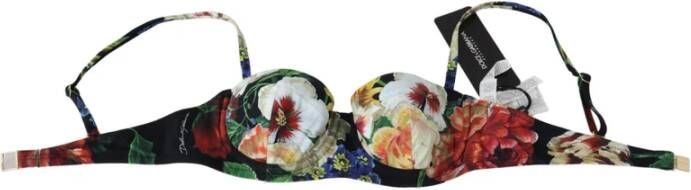 Dolce & Gabbana Bloemenprint Bikini Top Meerkleurig Dames