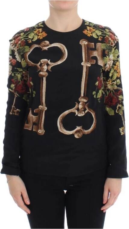Dolce & Gabbana Blouse overhemd Zwart Dames