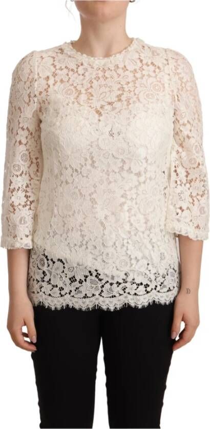 Dolce & Gabbana Blouses Wit Dames