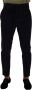 Dolce & Gabbana Blue Cotton Skinny Corduroy Trouser Pants Blauw Heren - Thumbnail 1