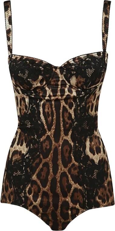 Dolce & Gabbana Een stuk Bruin Dames