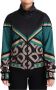 Dolce & Gabbana Pre-owned Multicolor DG Logo Mania Track Bomber Jacket Blauw Dames - Thumbnail 1