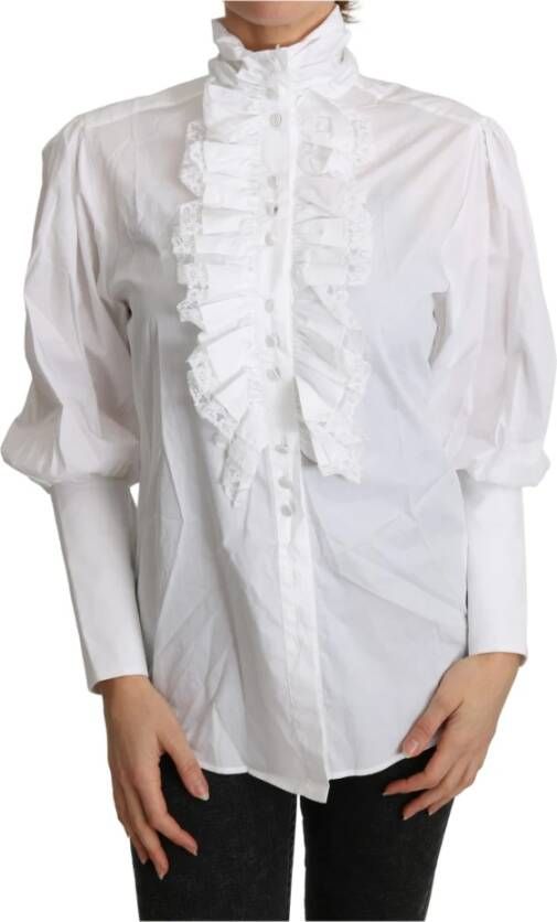 Dolce & Gabbana Dolce Gabbana Bluse Wit Dames