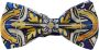 Dolce & Gabbana Multicolor Majolika Print Verstelbare Vlinderstrik Multicolor Heren - Thumbnail 1