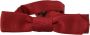 Dolce & Gabbana Rode Zijden Slanke Verstelbare Hals Papillon Strik Red Heren - Thumbnail 1