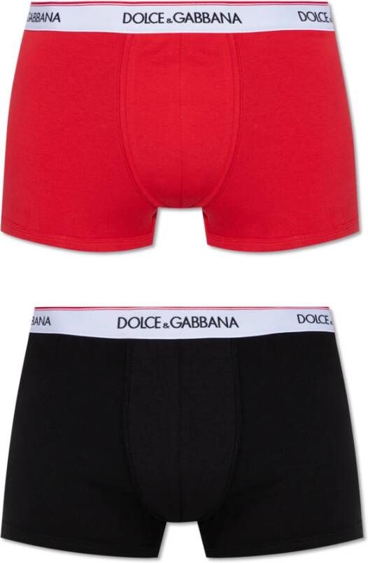 Dolce & Gabbana Boxershorts 2-pack Meerkleurig Heren