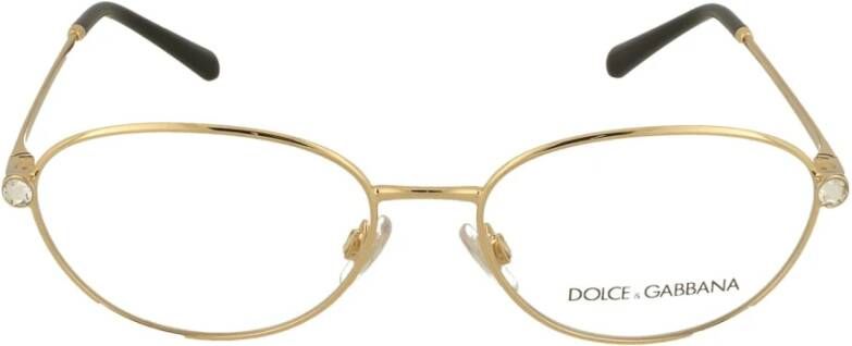 Dolce & Gabbana Upgrade je bril met Ovale Bril Model 1342-B Color 02 Yellow Dames