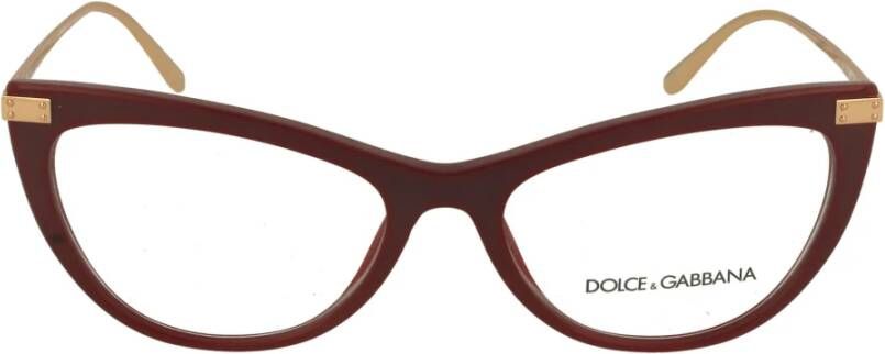 Dolce & Gabbana Damesbril Vyzzles Model 3329 Color 3091 Red Dames