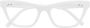 Dolce & Gabbana Stijlvolle Vista Zonnebril White Unisex - Thumbnail 1