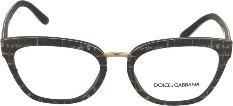 Dolce & Gabbana Kattenogenbrillen Upgrade je look met model 3335 in kleur 3286 Black Dames