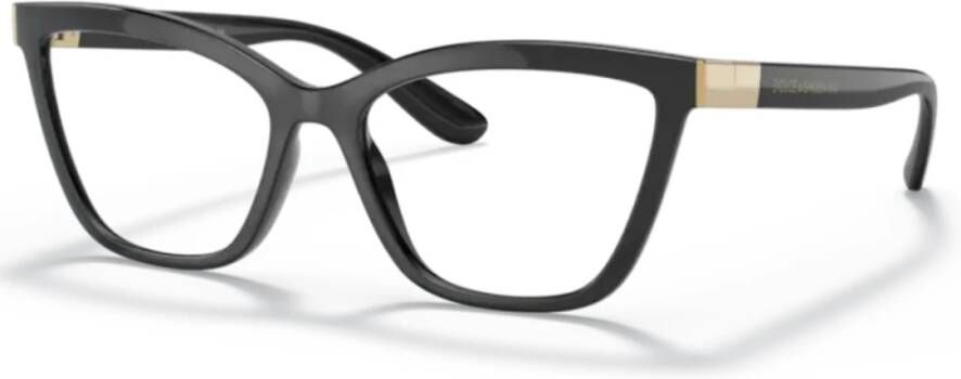 Dolce & Gabbana Zwarte Brillen DG 5076 Black Unisex