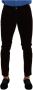 Dolce & Gabbana Bruine Katoenen Stretch Skinny Denim Jeans Black Heren - Thumbnail 1