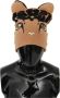 Dolce & Gabbana Bruine Cats Eye Geborduurde Beanie Muts Bruin Dames - Thumbnail 3