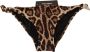 Dolce & Gabbana Bruine Luipaardprint Bikini Broekje Brown Dames - Thumbnail 5