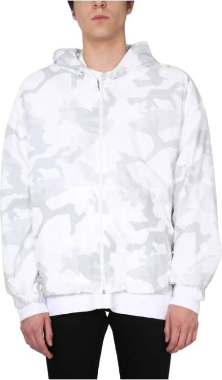 Dolce & Gabbana Hoodie met camouflageprint White Heren