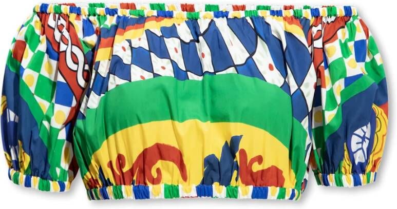 Dolce & Gabbana Carretto print top Meerkleurig Dames