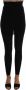 Dolce & Gabbana Black Cashmere Silk Stretch Tights Stockings Zwart Dames - Thumbnail 1