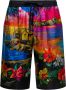 Dolce & Gabbana Tropische Print Bermuda Shorts Multicolor Heren - Thumbnail 5