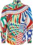 Dolce & Gabbana Stijlvolle Poplin Overhemd Multicolor - Thumbnail 1